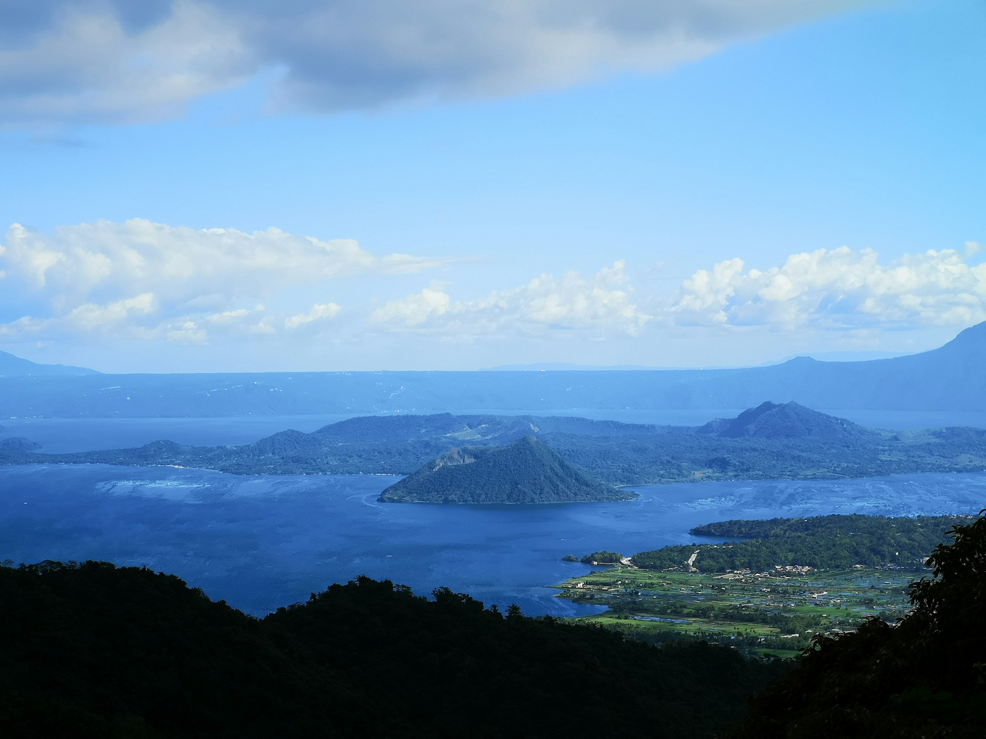 Taal Volcano and Lake view